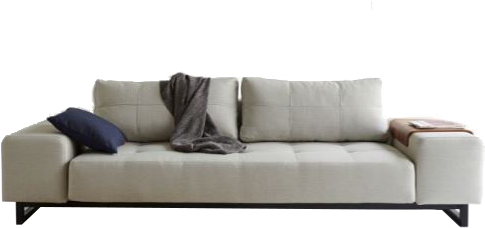 6 Modern Elements To Incorporate In Your Mountain Home - Grand Modern Deluxe Excess Lounger Sofa Bed (528x239), Png Download