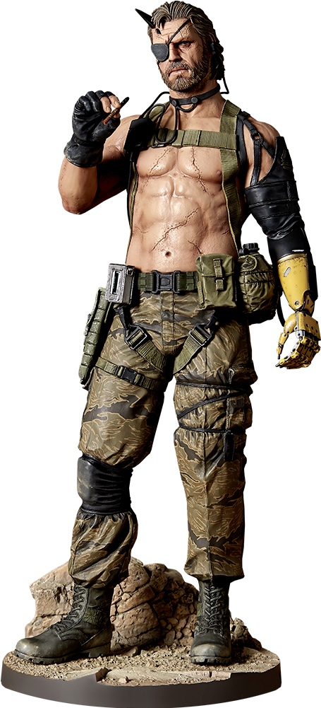 Metal Gear Solid Statue Venom Snake Play Demo Version - Gecco Metal Gear Solid V Venom Snake 1/6 Scale Statue (480x1000), Png Download