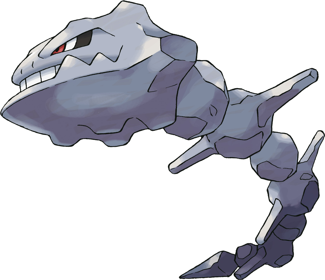Steelix Pokemon Go Onix Evolution Full Size Png Download Seekpng