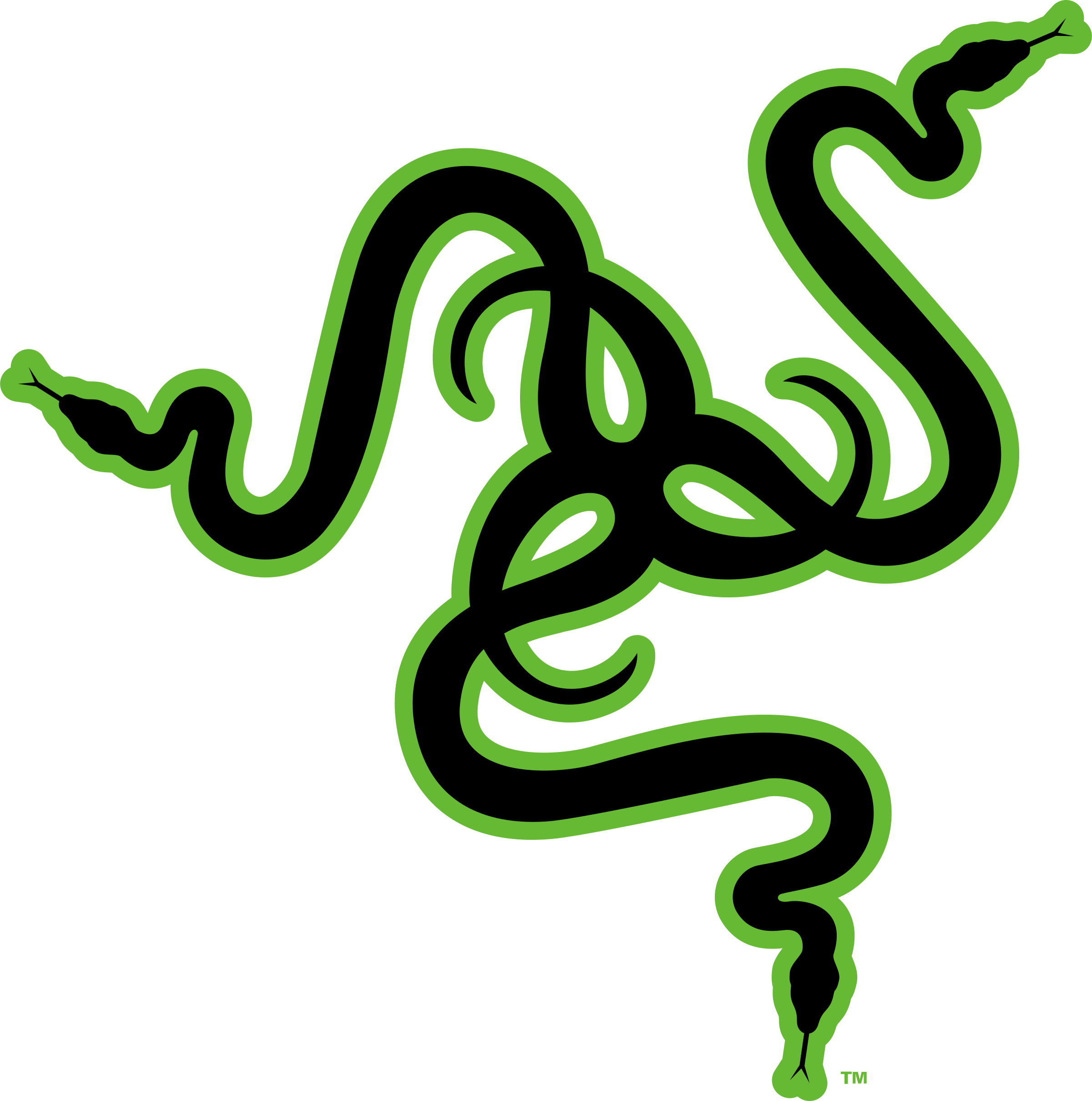 Razer Logo (1200x1213), Png Download