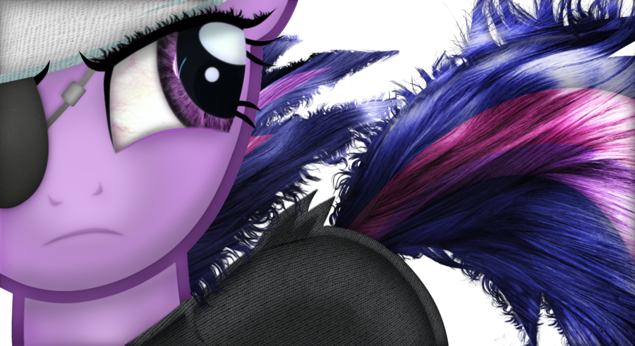 Picture Free Download Twilight Snake Realistic Style - Hyper Realistic Twilight Sparkle (900x491), Png Download