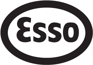 Esso Tiger Vintage Sign (400x400), Png Download