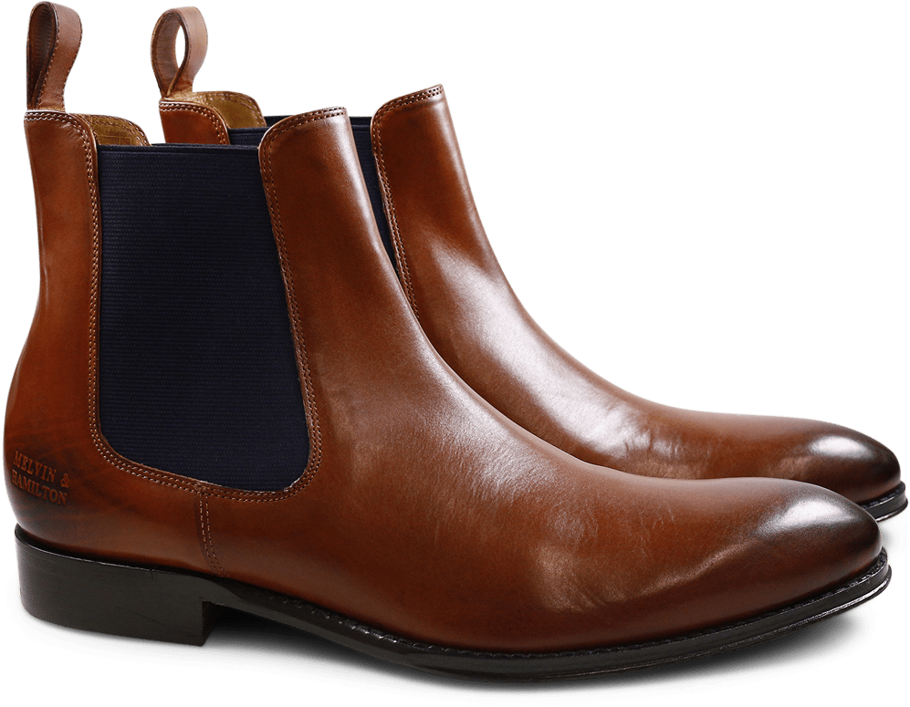 Ankle Boots Kane 4 Crust Wood Elastic Purple Ls Brown - Bottines Melvin & Hamilton Kane 4 Crust Wood Elastic (1024x1024), Png Download