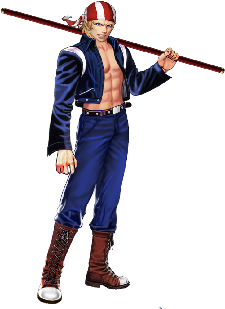 Billy Kane Kof Render Topdog On Deviantart Billy Mi - Billy Kane King Of Fighters (792x1008), Png Download