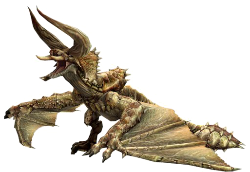 Monster Hunter World Png Free Download - Wyvern Monster Hunter Monsters (640x360), Png Download