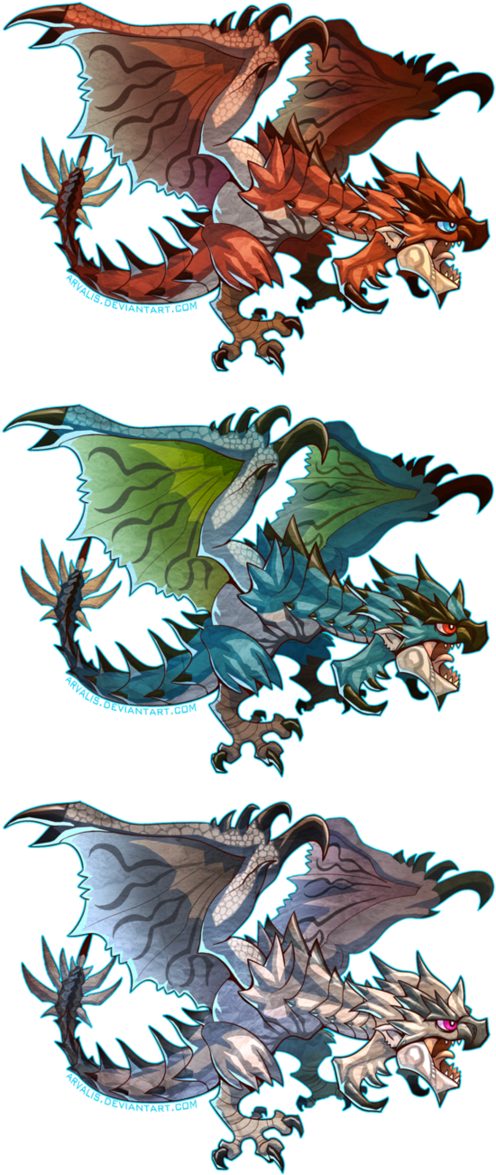 Rathalos Cuties By Arvalis Monster Hunter Memes, Monster - Azure ...