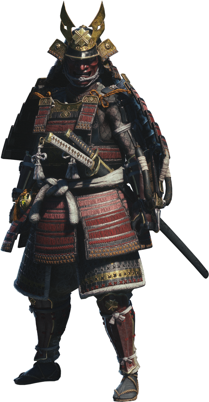 Fluffmonster Hunter World - Monster Hunter World Samurai Set (1440x1440), Png Download