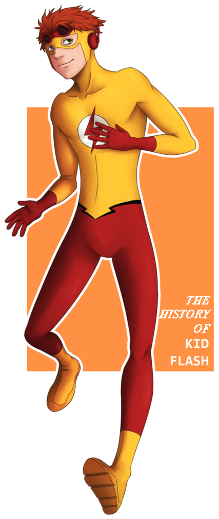 Fanfiction Recommendation - Young Justice Kid Flash Anime (752x1063), Png Download