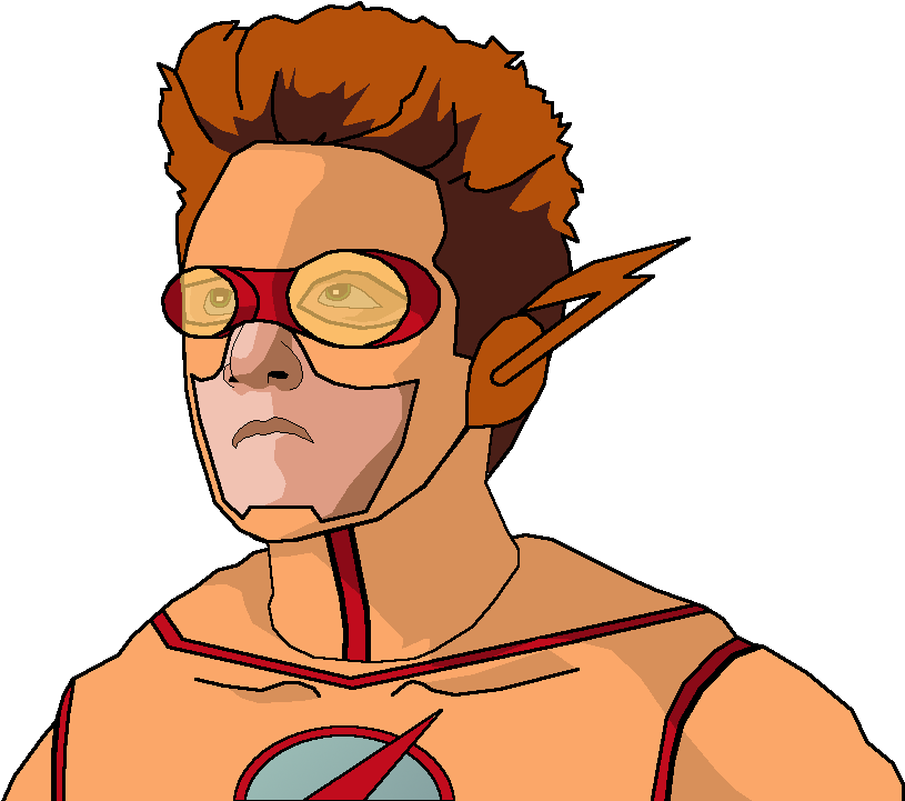Wally West Kid Flash 1 - Wally West (941x720), Png Download