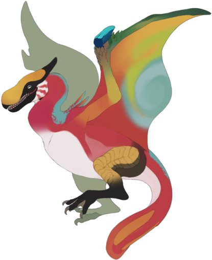 C - Peco - Monster Hunter Bird Wyvern (500x521), Png Download