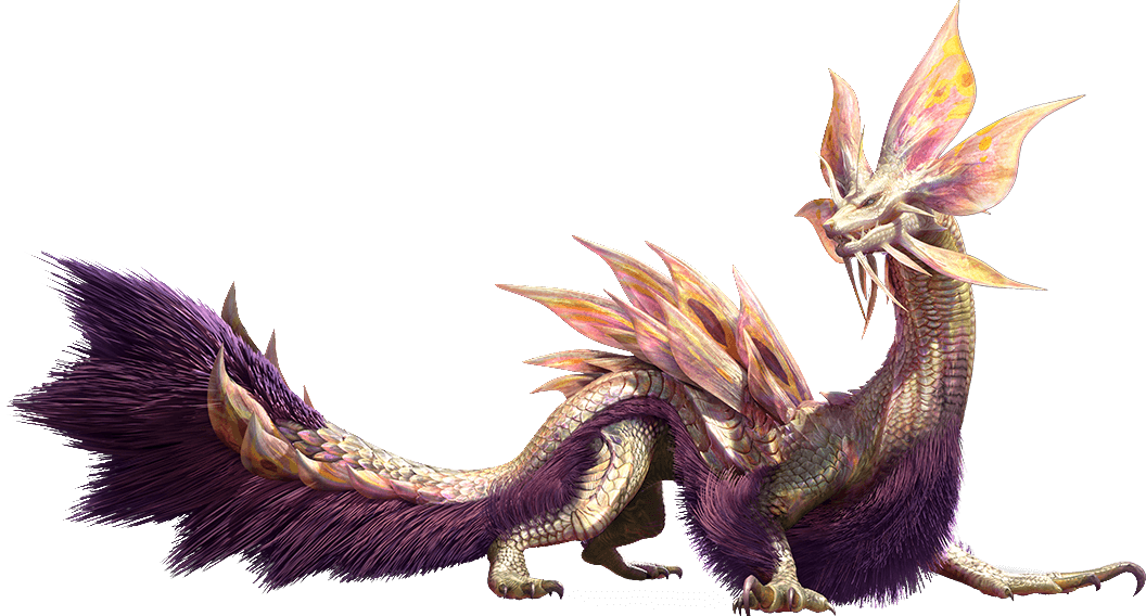 Mizutsune - Monster Hunter Monsters (600x300), Png Download
