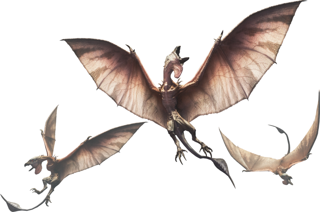 World How To Farm Elemental Sacs - Monster Hunter World Wingdrake (1024x679), Png Download