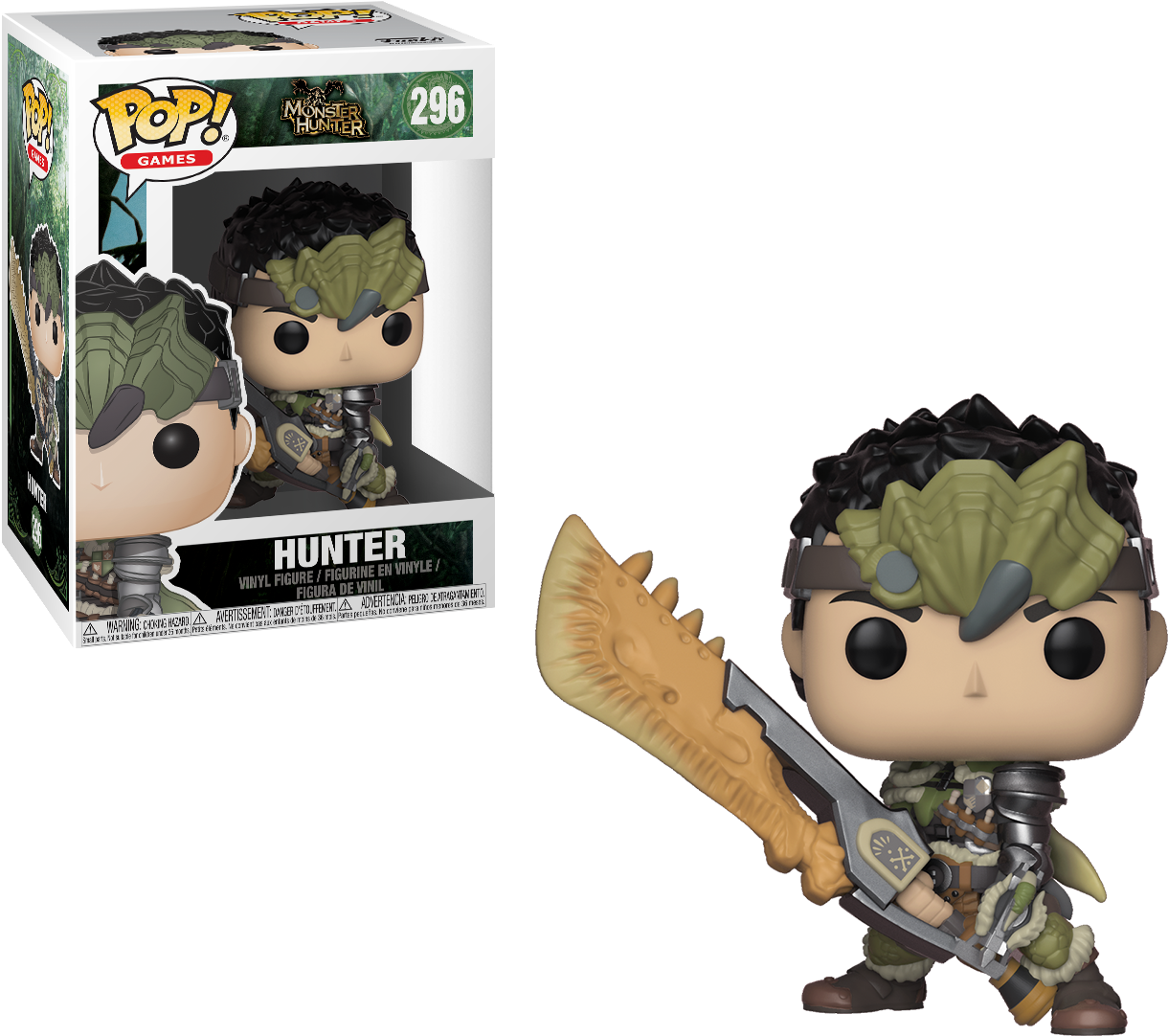 Monster Hunter - Funko Pop Monster Hunter (1300x1300), Png Download