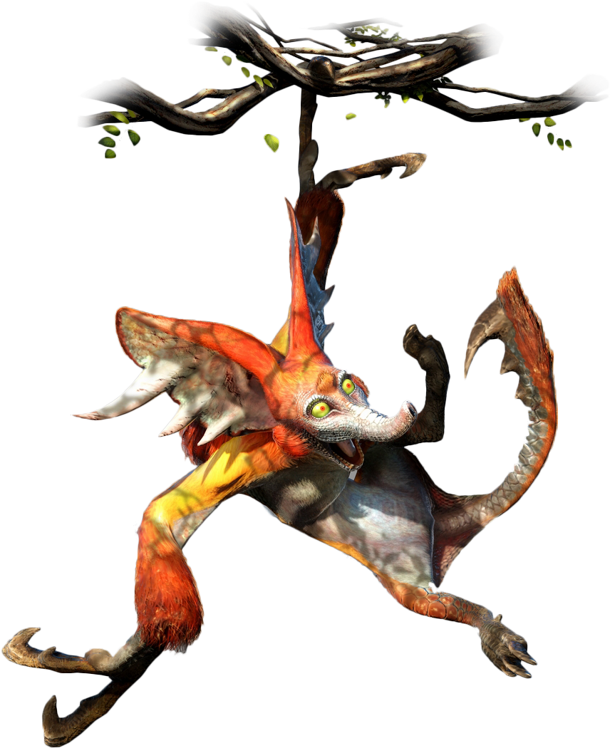 Monster Hunter Kecha Wacha (875x1061), Png Download