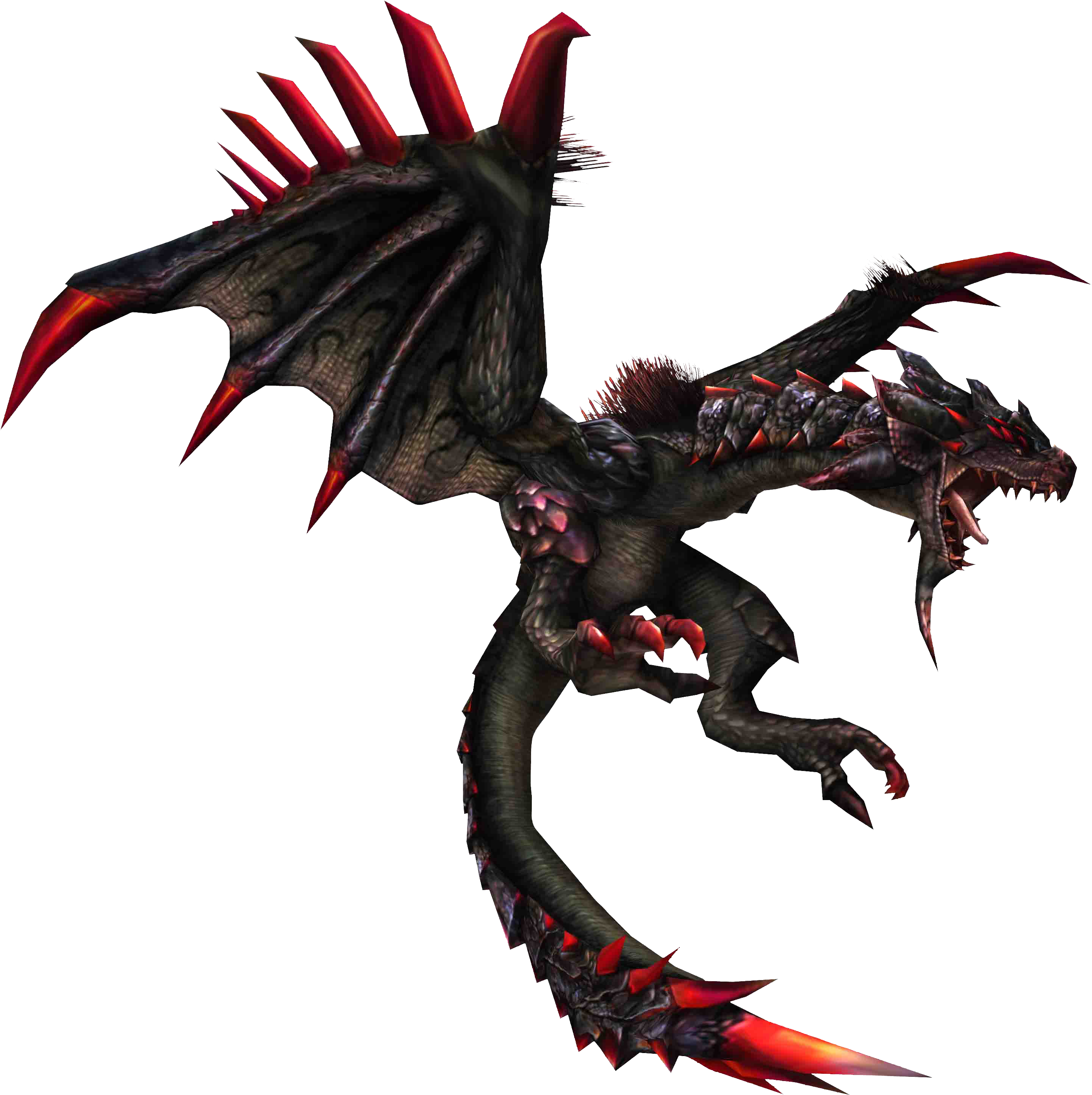 Discussionam I The Only One Who Wants 𝚄𝙽𝙺𝙽𝙾𝚆𝙽 - Monster Hunter Black Rathalos (3000x3000), Png Download