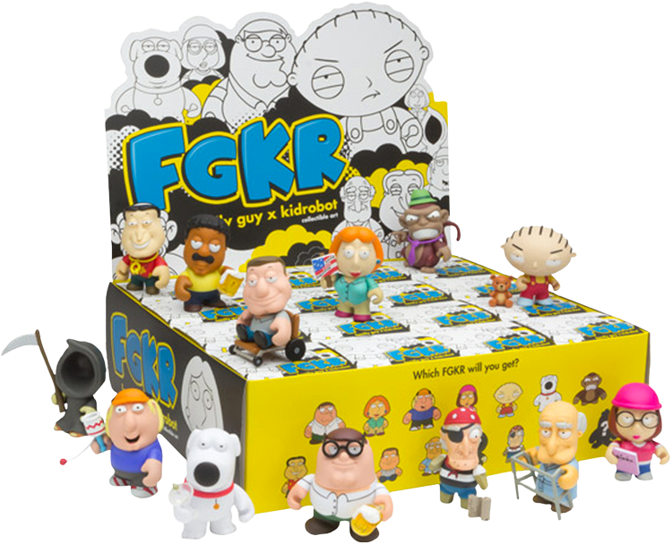 Family - Family Guy Kidrobot (750x608), Png Download