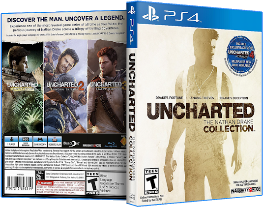 Capa Uncharted The Nathan Drake Collection Ps4﻿ - Sony Uncharted: The Nathan Drake Collection (ps4) (600x463), Png Download