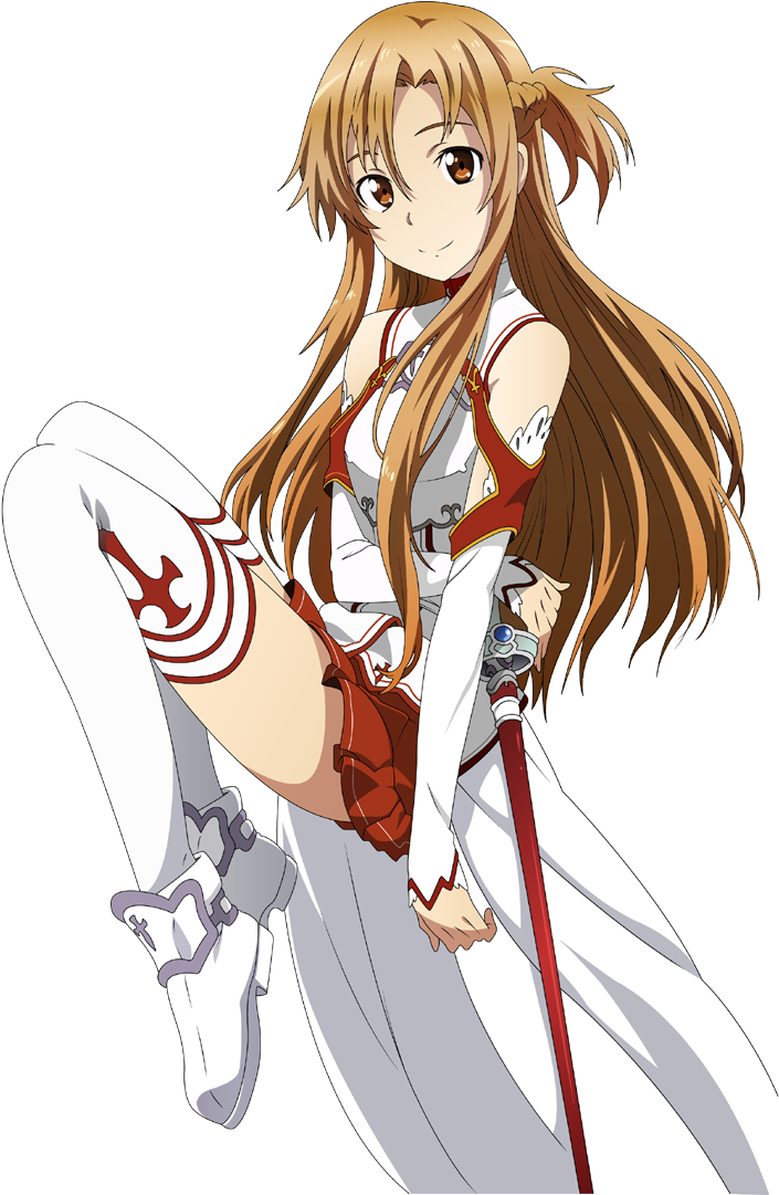 Ukrainian Animanga Portal Template Yuuki Asuna - Asuna Sao (900x1382), Png Download