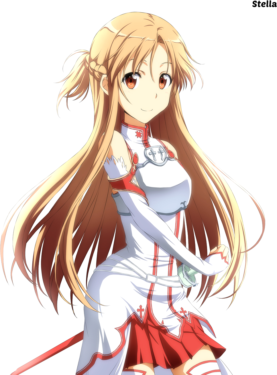 Asuna Png Transparent Image - Asuna Sword Art Online (1011x1318), Png Download