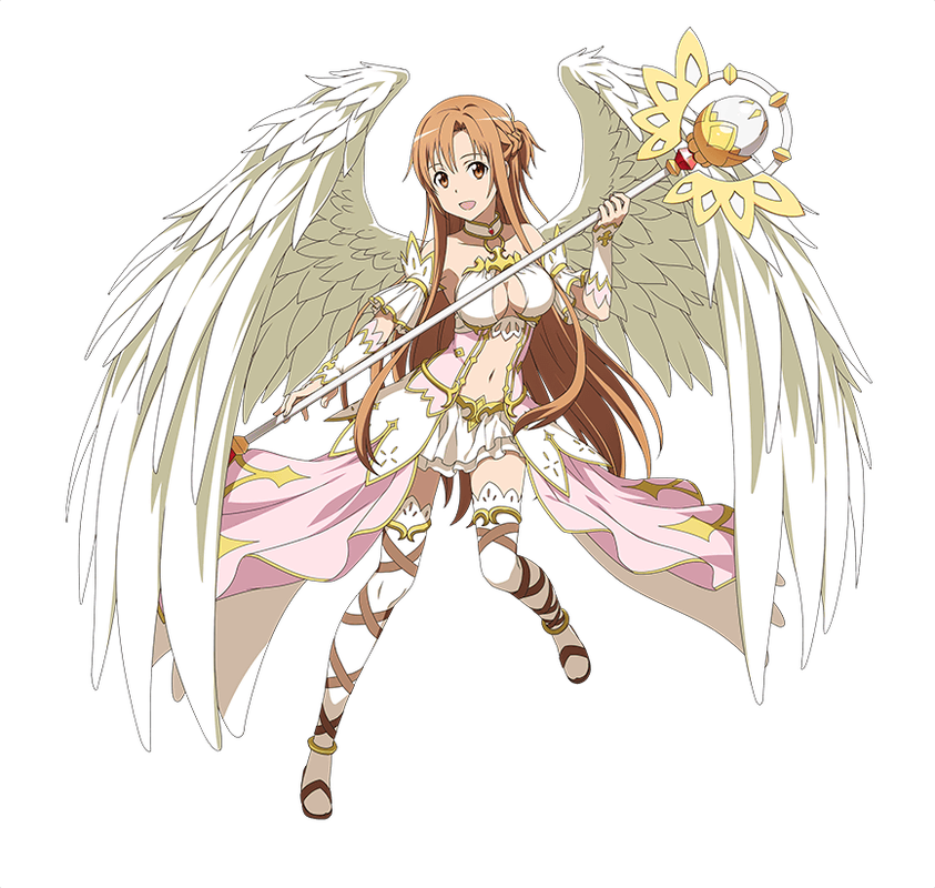 Angel Asuna - Nouvelle Tenue Sao (843x800), Png Download
