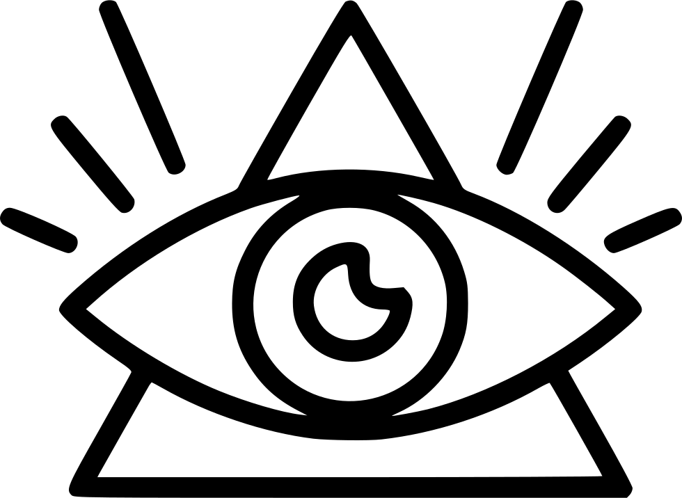All Seeing Eye - Icon (980x716), Png Download