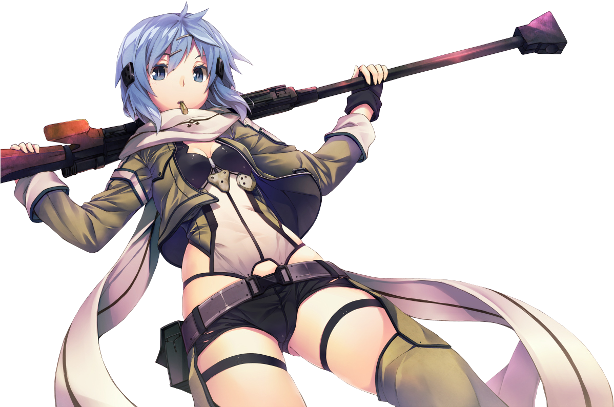 Anime Girl Sword Transparent (1280x800), Png Download