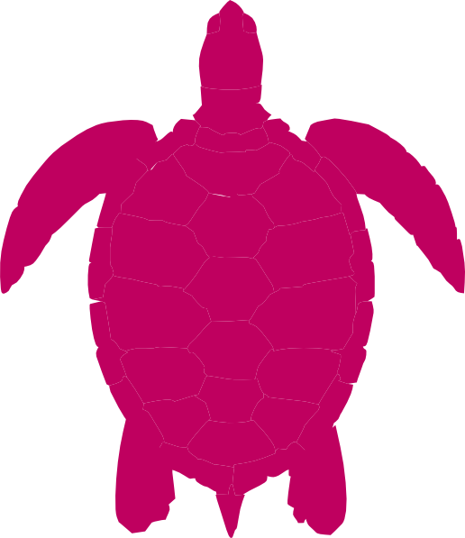 Sea Turtle Silhouette Clip Art (516x597), Png Download