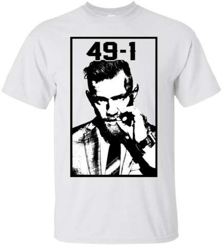 Conor Mcgregor - Conor Mcgregor Notorious Shirt Ufc Fan Tee Beat Mayweather (480x480), Png Download