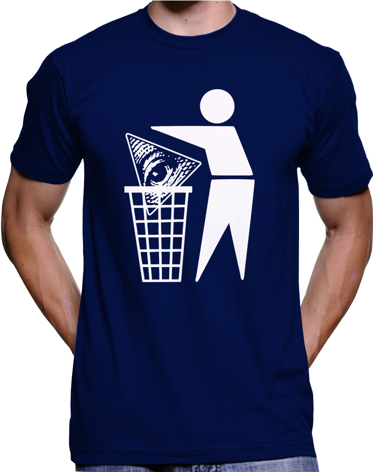 Bin The Illuminati / All Seeing Eye / New World Order - T Shirt Heisenberg Breaking Bad (936x936), Png Download