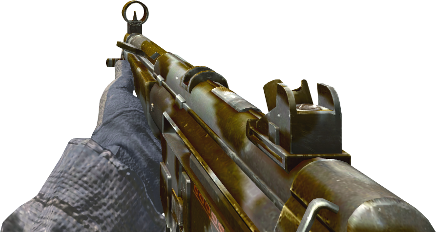Mp5 Desert Cod4 - Mp5 Modern Warfare Remastered Png (893x476), Png Download