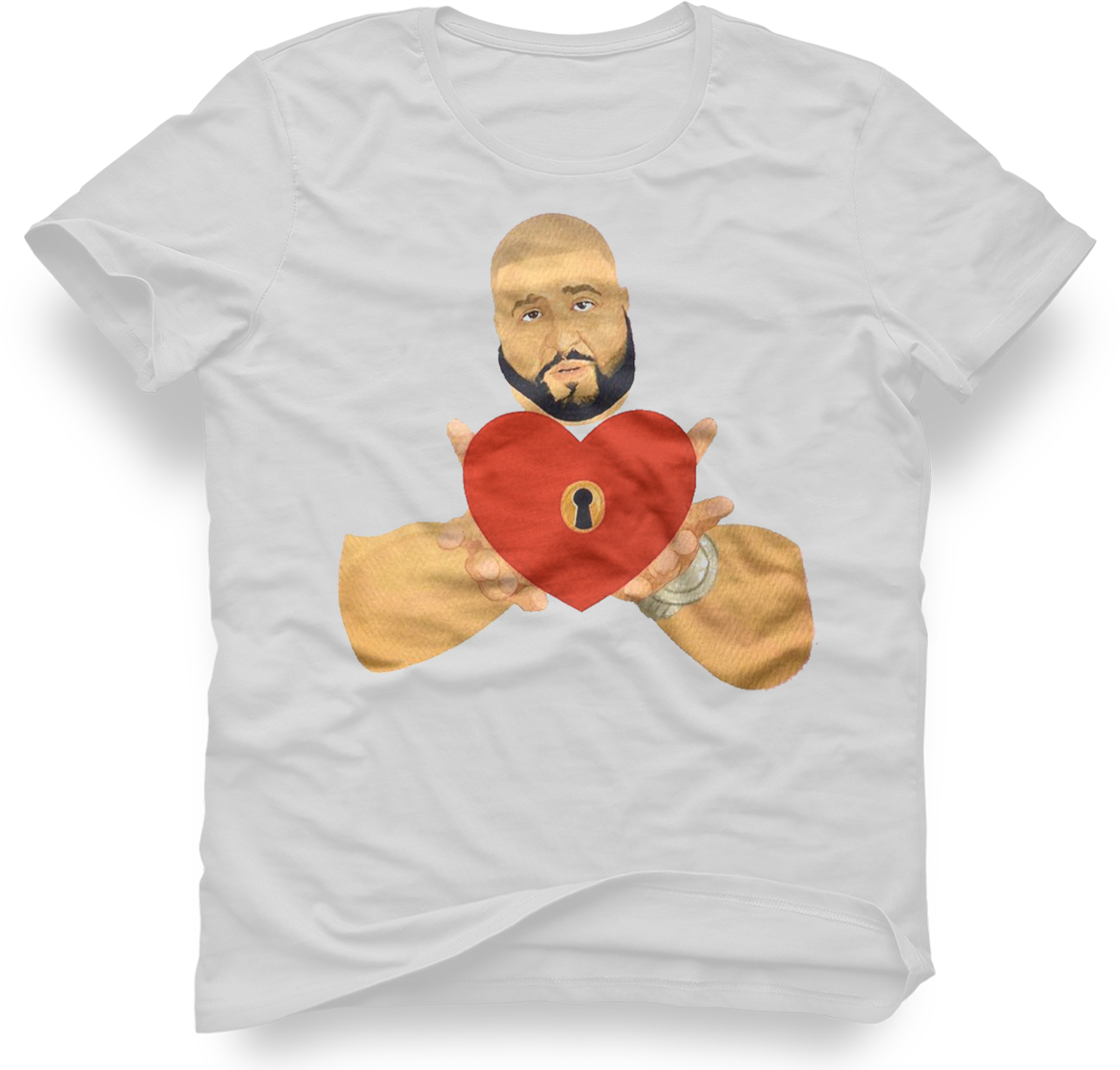 Dj Khaled- Keys To Your Heart Funny Shirt - Poppy (1162x1110), Png Download
