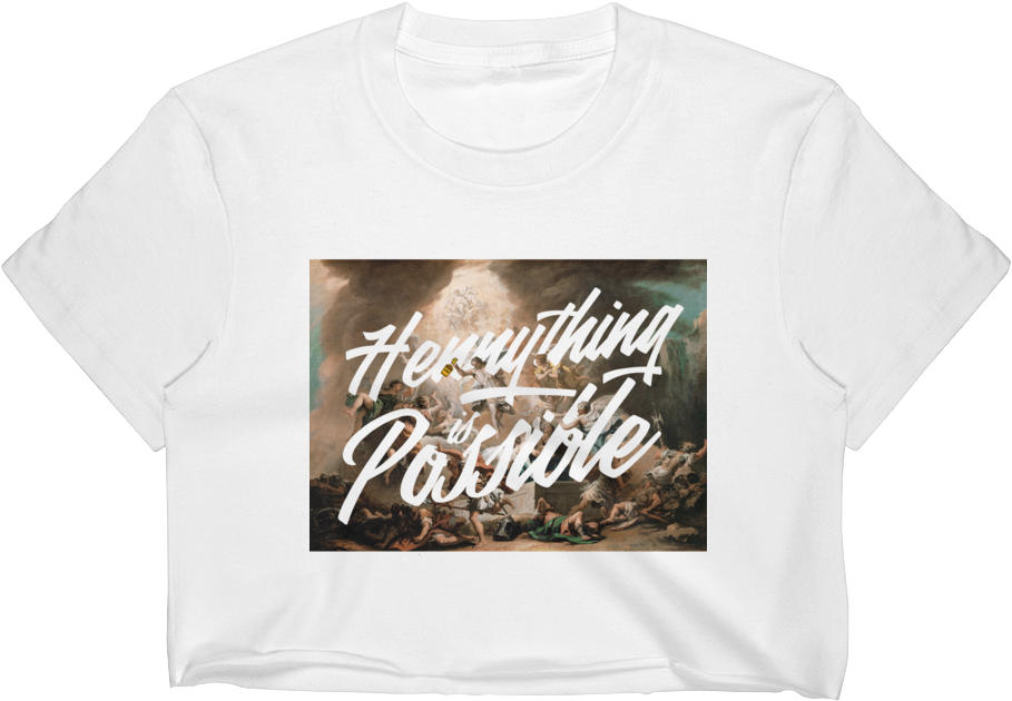 Hennything Is Possible Crop Top - Sebastiano Ricci - The Resurrection Giclee (1000x1000), Png Download