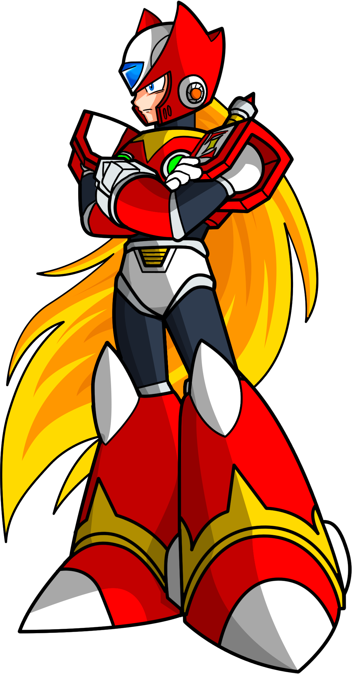 Megaman 4, Megaman Series, Metroid, Mario Kart, Robot, - Mega Man (1122x2148), Png Download