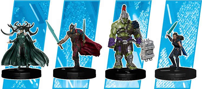 Count Down To The Release Of The Marvel Thor - Thor Ragnarok Movie Heroclix (698x300), Png Download