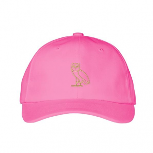 Ovo Owl Dad Cap Strapback Hat Pink 1 - Baseball Cap (600x315), Png Download