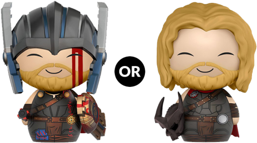 Thor Dorbz Vinyl 364 - Funko Dorbz Thor Ragnarok (541x541), Png Download