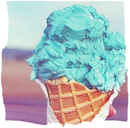 Helados Color Turquesa (600x600), Png Download