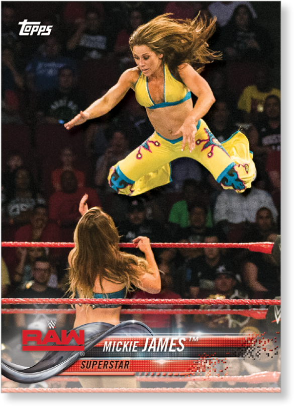 2018 Topps Wwe Mickie James - Sanshou (1440x975), Png Download