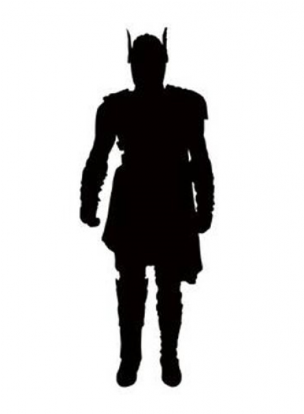 Thor Ragnarok Silhouette (600x600), Png Download