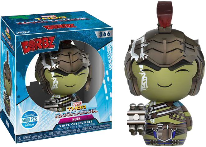 Thor Ragnarok-hulk Dorbz Vinyl 366 - Thor Ragnarok Hulk Dorbz (661x472), Png Download