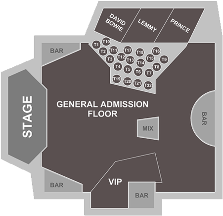 Gas Monkey Venue Seating Dallas (500x500), Png Download