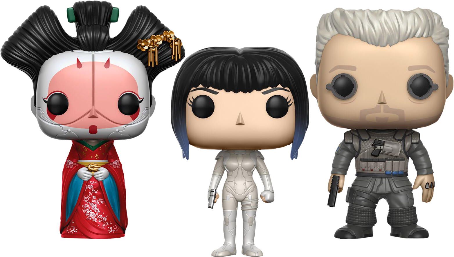 Ghost In The Shell - Funko Ghost In The Shell (1564x887), Png Download