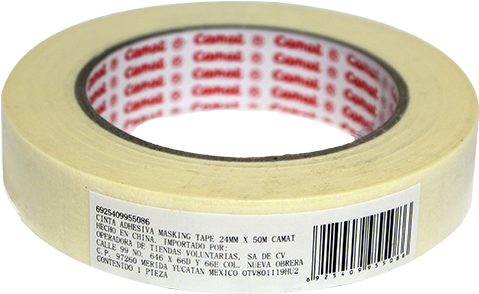 Cinta Masking Tape 24 X 50 Camat - Masking Tape 24 * 50 (500x500), Png Download