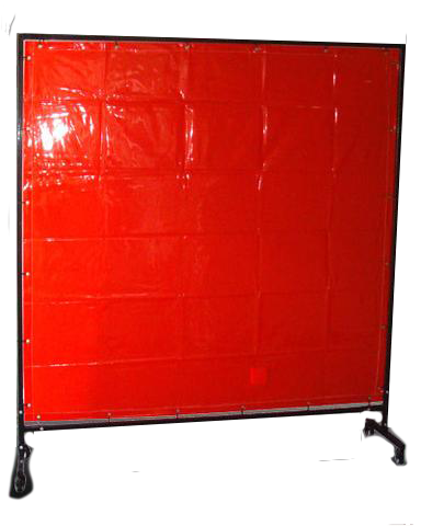 Welding Curtain 1800mmx1300mm Red Acwc1813r - Welding (384x480), Png Download