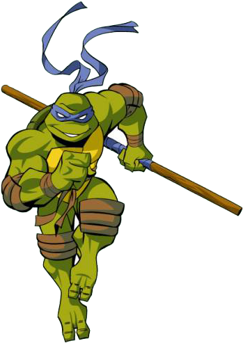 Download - Teenage Mutant Ninja Turtles Donatello (358x500), Png Download