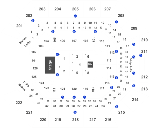 V101 Holiday Jam - Golden 1 Center Seating Trans Siberian Orchestra (525x458), Png Download