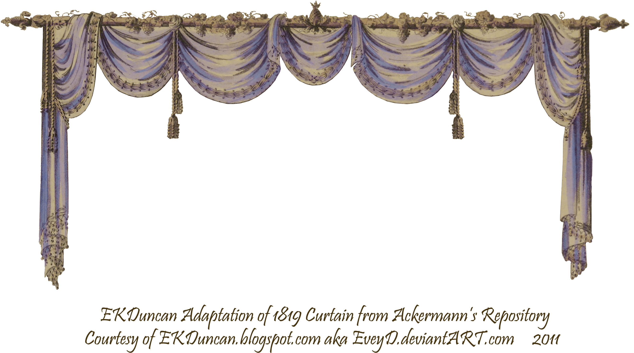Red Theater Curtains Transparent Png Clip Art Image - Green Curtains Png (2721x1489), Png Download