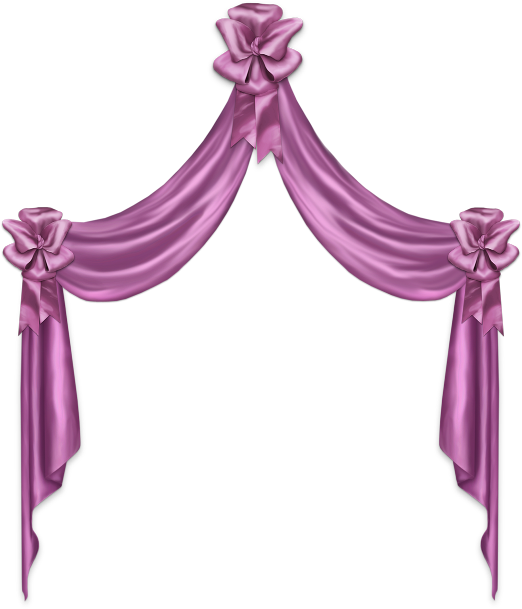 Pink Decor Curtain Png - Open Gray Curtains Clipart Transparent Background (1138x1278), Png Download