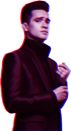 Brendon Urie - Gentleman (500x500), Png Download