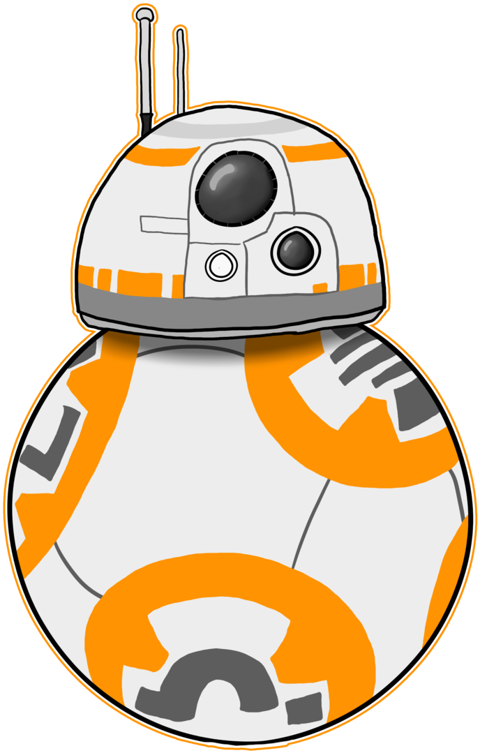 Bb-8 Star Wars Png Free Download - Star Wars Bb 8 Png (730x1095), Png Download